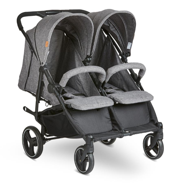 Poussette Double ABC Design Twin Circle + Habillage Pluie