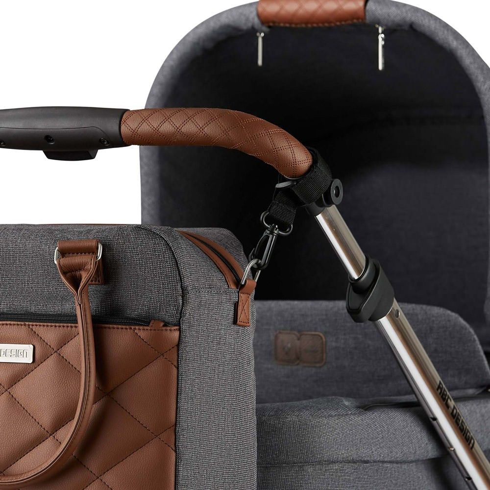 Attaches Sac à Langer Universelle ABC Design - Black