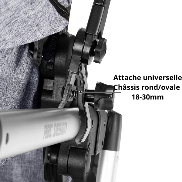 Ombrelle ABC Design Sunny - Asphalt