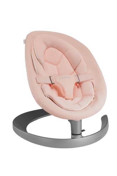 Transat Nuna Leaf Grow + Barre de Jeux - Peach