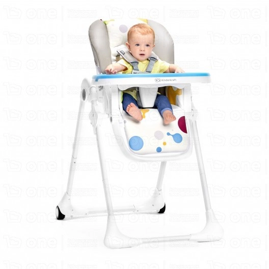 Chaise haute YUMMY - Kinderkraft - rose