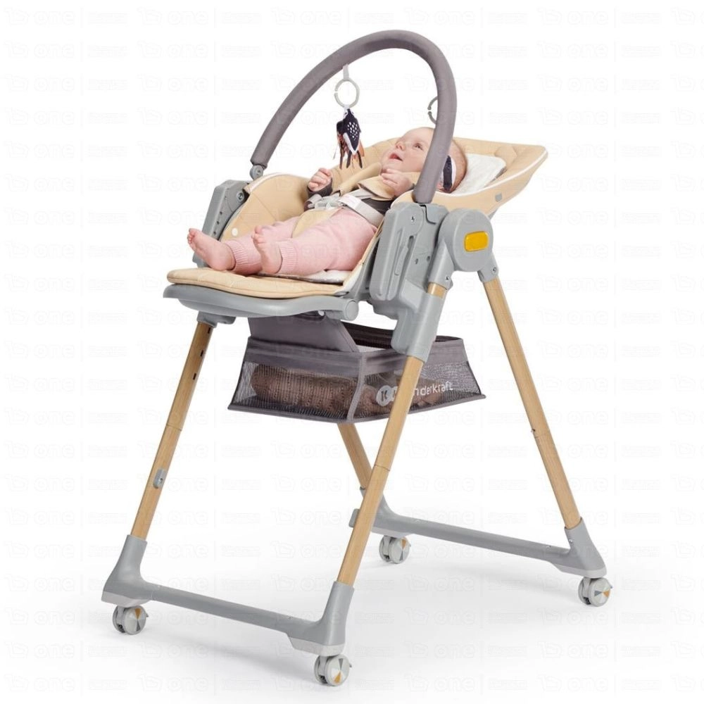 Chaise haute LASTREE - Kinderkraft - rose