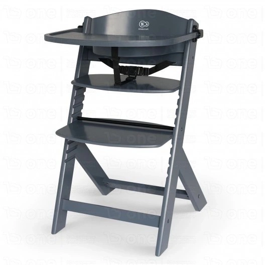 Chaise haute ENOCK - Kinderkraft - gris