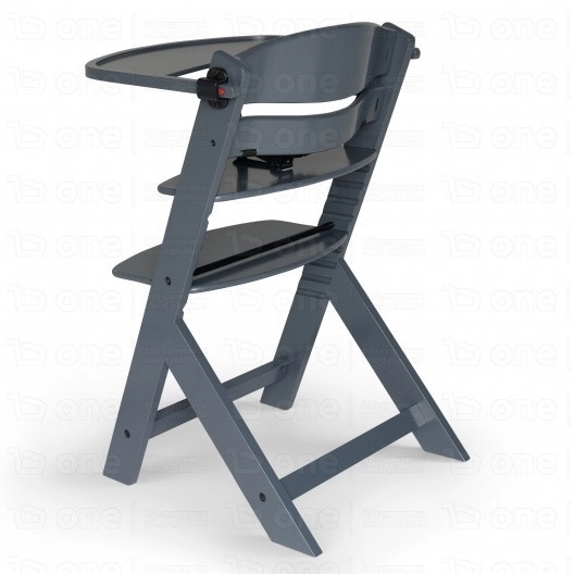 Chaise haute ENOCK - Kinderkraft - gris