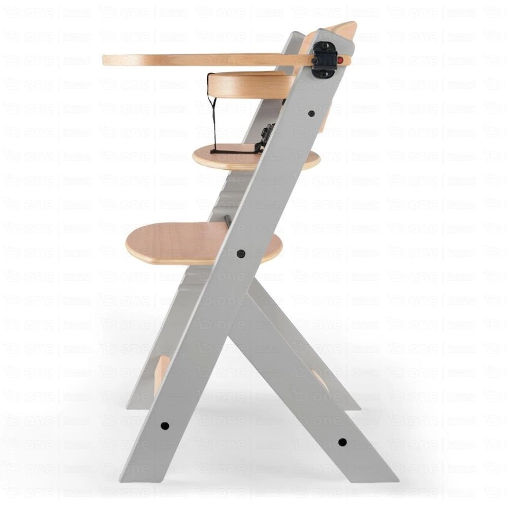 Chaise haute ENOCK - Kinderkraft - bois/gris