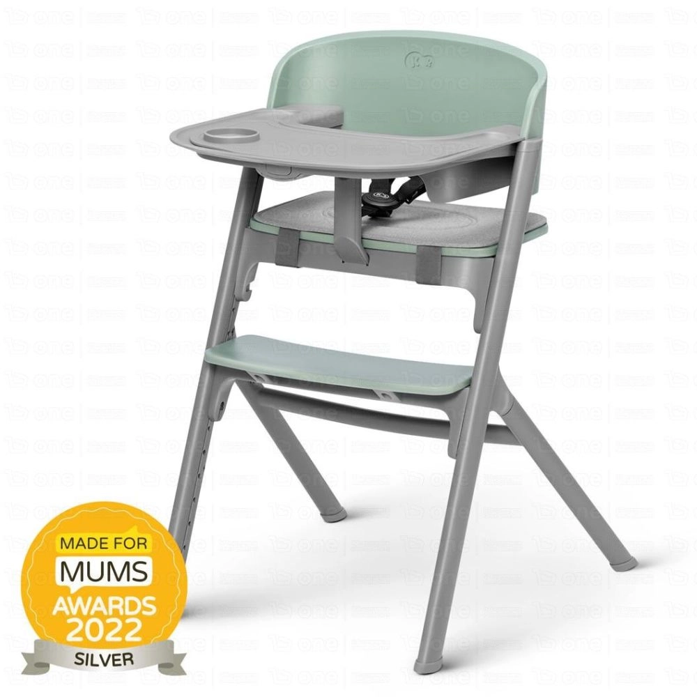 Chaise haute LIVY avec plateau - Kinderkraft - vert
