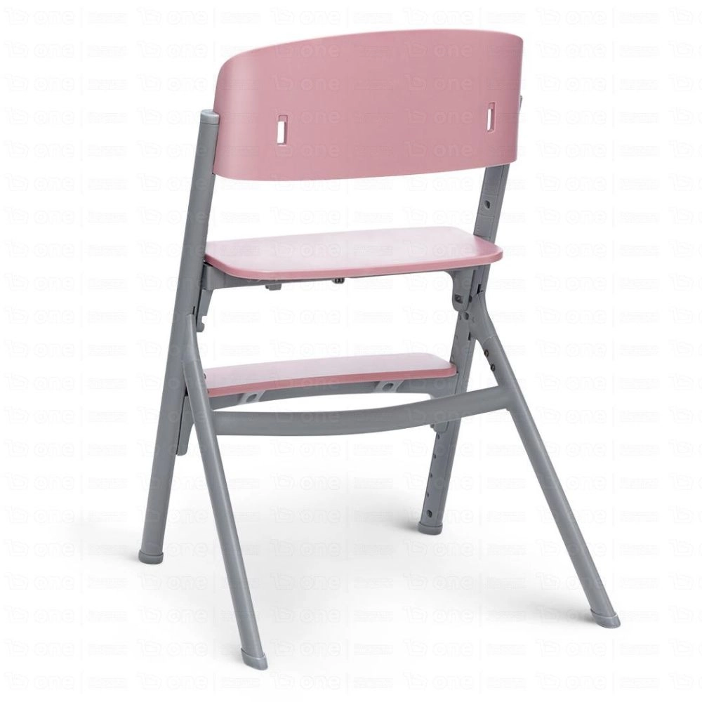 Chaise haute LIVY avec plateau - Kinderkraft - rose