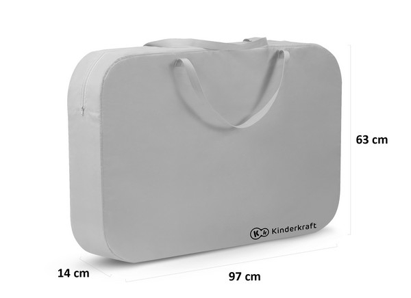 Lit de Voyage avec Fonction Parc Kinderkraft Sofi - Grey