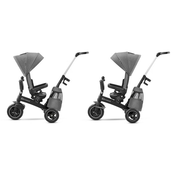 Tricycle Kinderkraft Easytwist - Platinum Grey