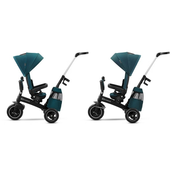 Tricycle Kinderkraft Easytwist - Midnight Green