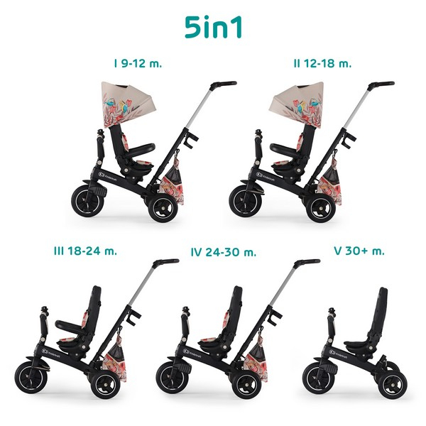 Tricycle Kinderkraft Easytwist - Bird