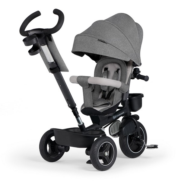 Tricycle Kinderkraft Spinstep - Platinum Grey