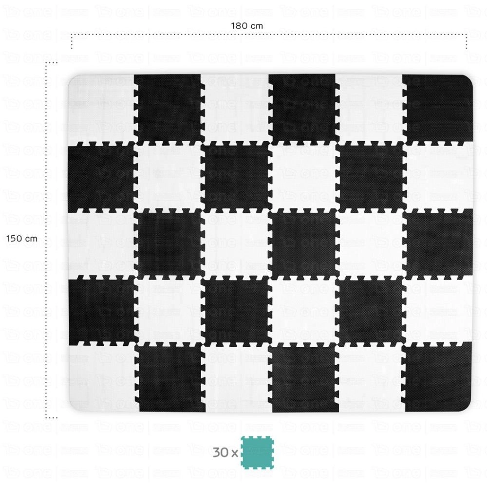 Tapis d'Éveil LUNO - Kinderkraft - noir