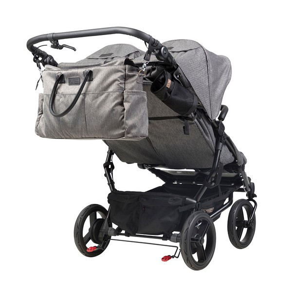 Poussette Double Mountain Buggy Duet V3.2 Luxury Edition - Herringbone