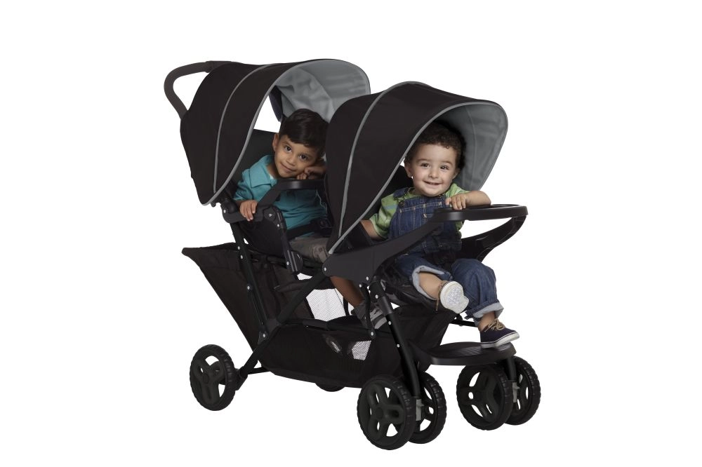 Poussette double Stadium Duo - Graco - BLACK/GREY