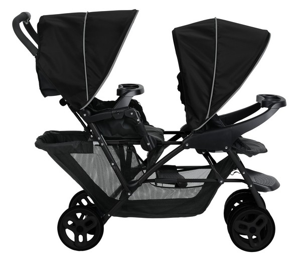 Poussette Double Graco Stadium Duo - Black/Grey