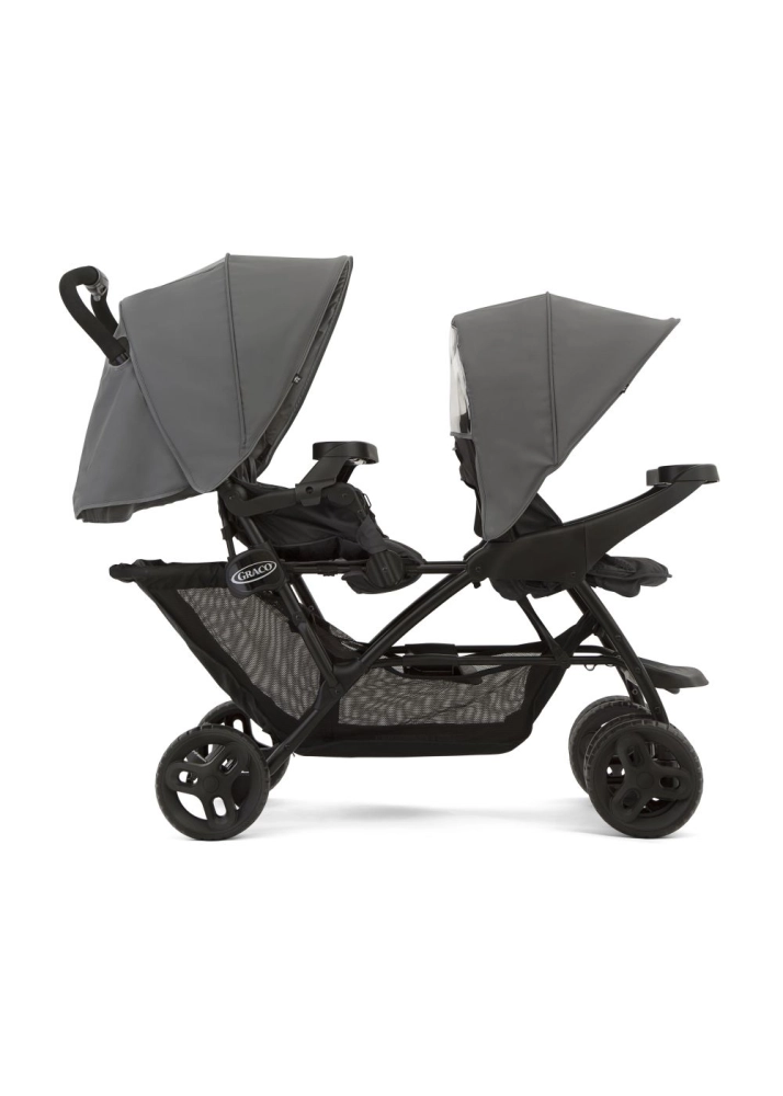 Poussette double Stadium Duo - Graco - TITANIUM