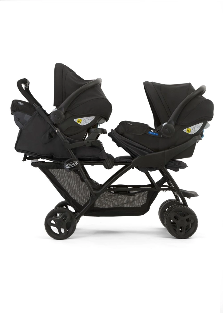 Poussette double Stadium Duo - Graco - TITANIUM