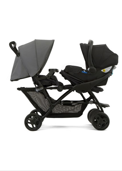 Poussette Double Graco Stadium Duo - Titanium