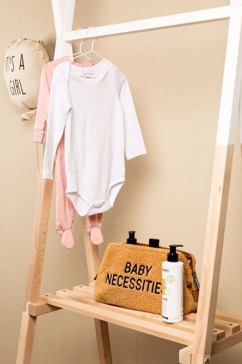 Trousse de Toilette Childhome Baby Necessities - Teddy Beige