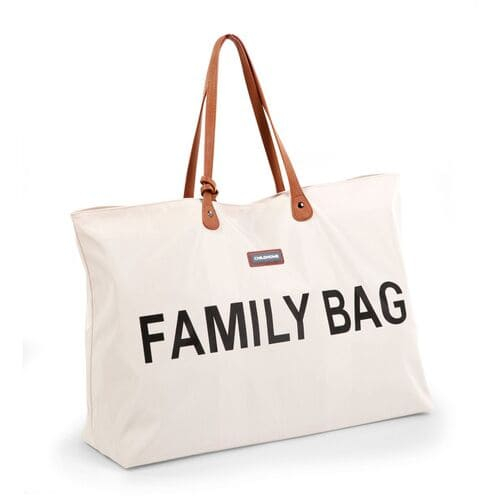 Sac à Langer Childhome Family Bag - Ecru/Noir