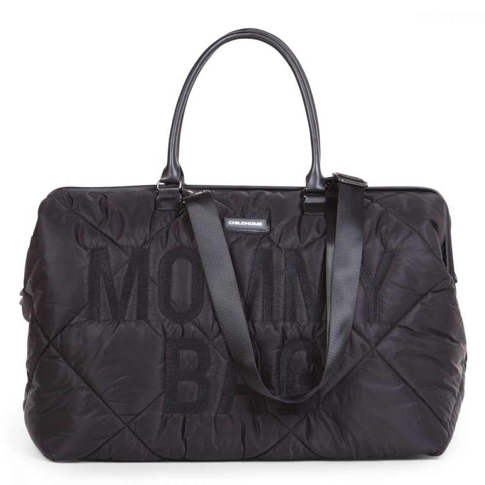 Sac à Langer Childhome Mommy Bag - Matelasse Noir