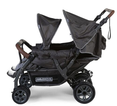 Poussette 4 Places Childhome Quadruple - Anthracite