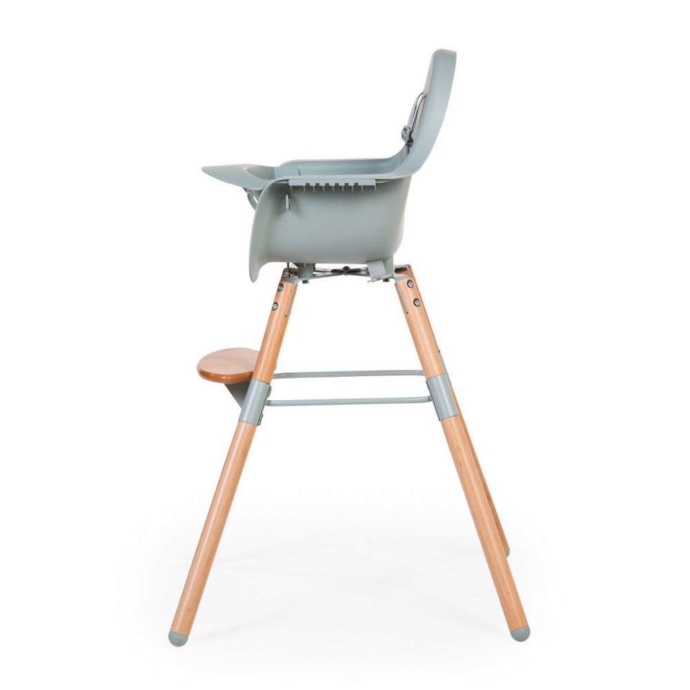 Chaise Haute Childhome Evolu 2 - Naturel/Menthe