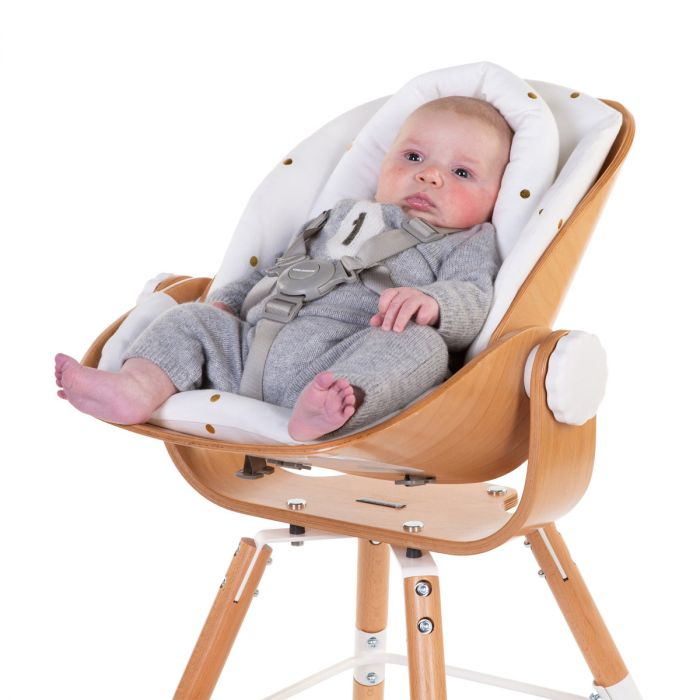 Assise Nouveau-Né Childhome Evolu - Naturel/Blanc