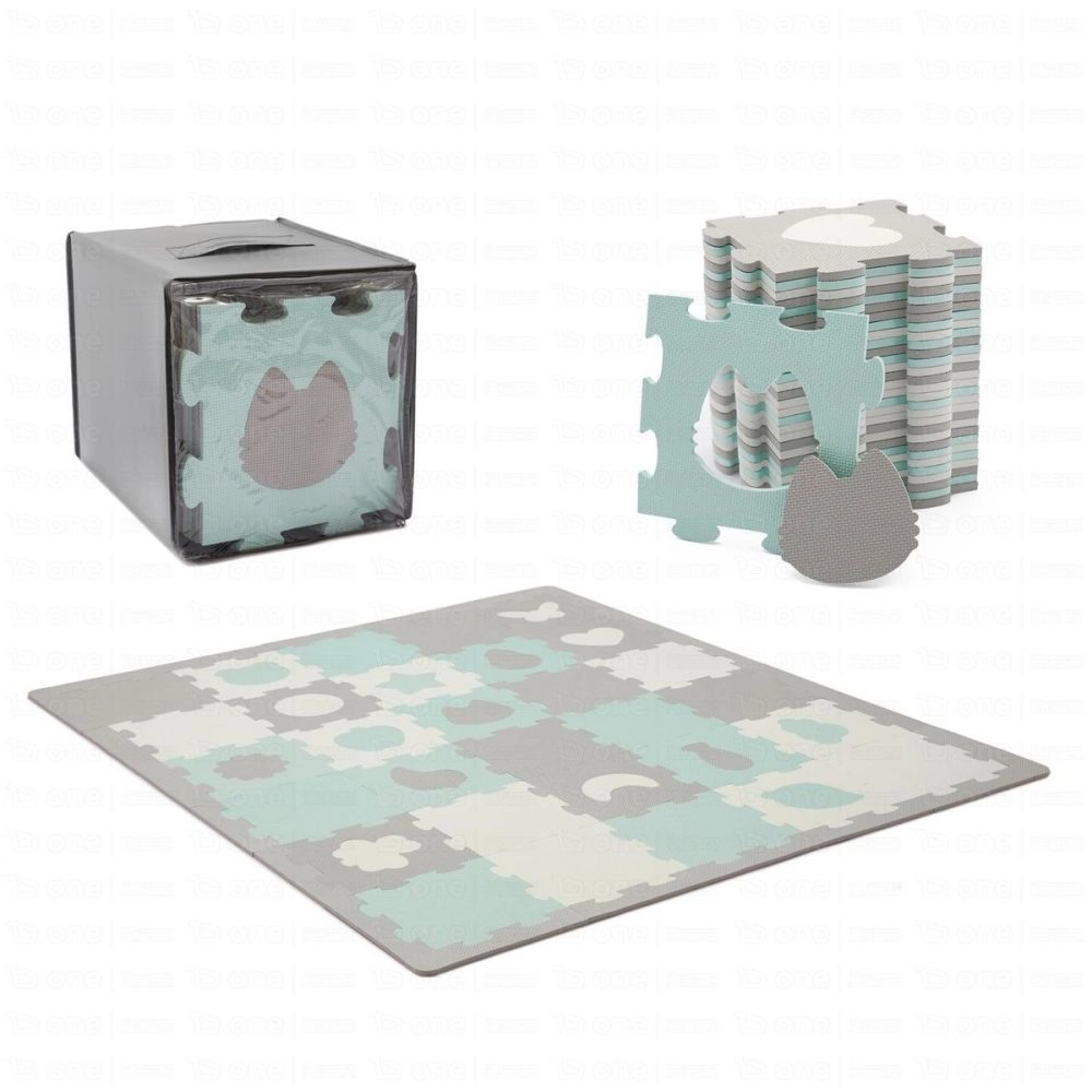 Tapis d'Éveil LUNO SHAPES - Kinderkraft - menthe