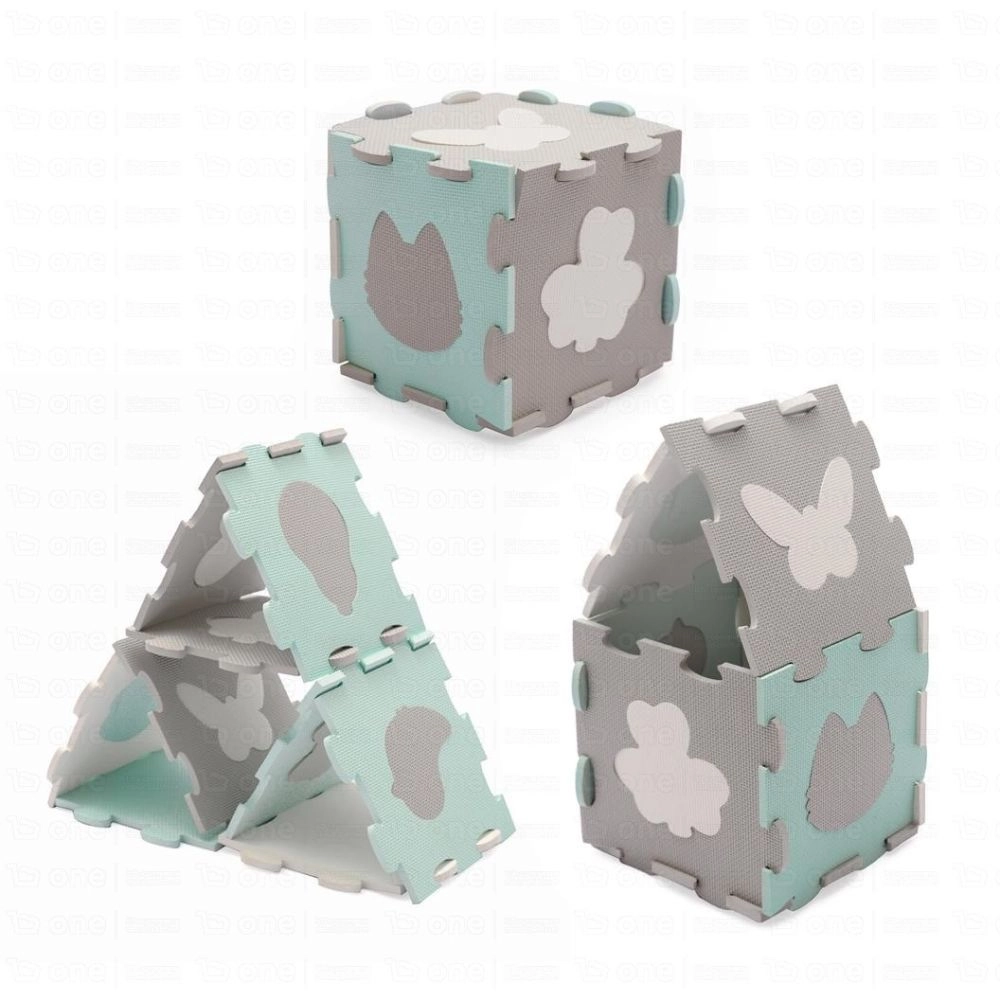 Tapis d'Éveil LUNO SHAPES - Kinderkraft - menthe