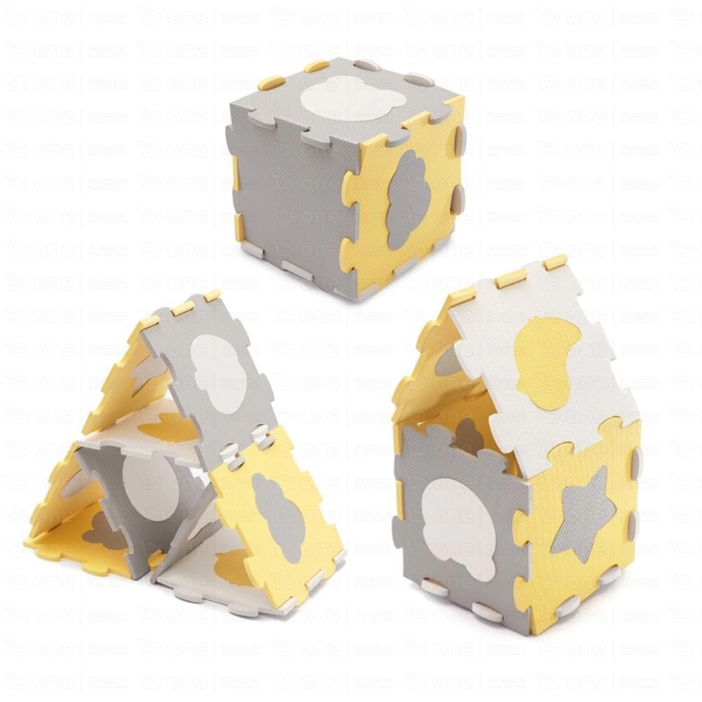 Tapis d'Éveil LUNO SHAPES - Kinderkraft - jaune