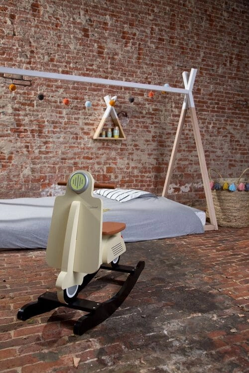 Scooter à Bascule Childhome - Cream