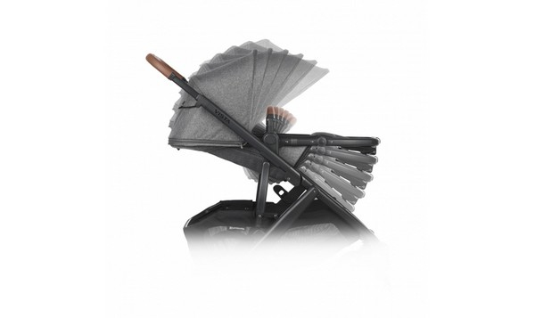 Poussette UPPAbaby Vista V2 + Nacelle - Greyson Dark Grey