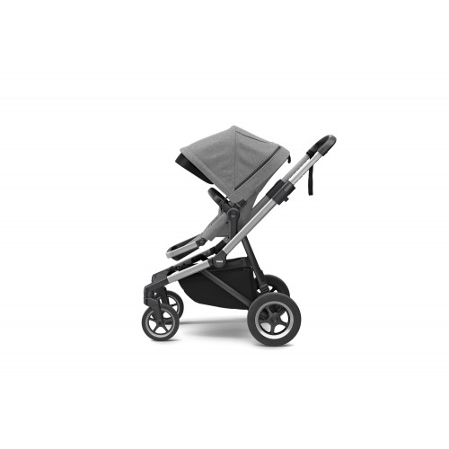 Poussette Thule Sleek - Châssis Silver/ Grey Melange