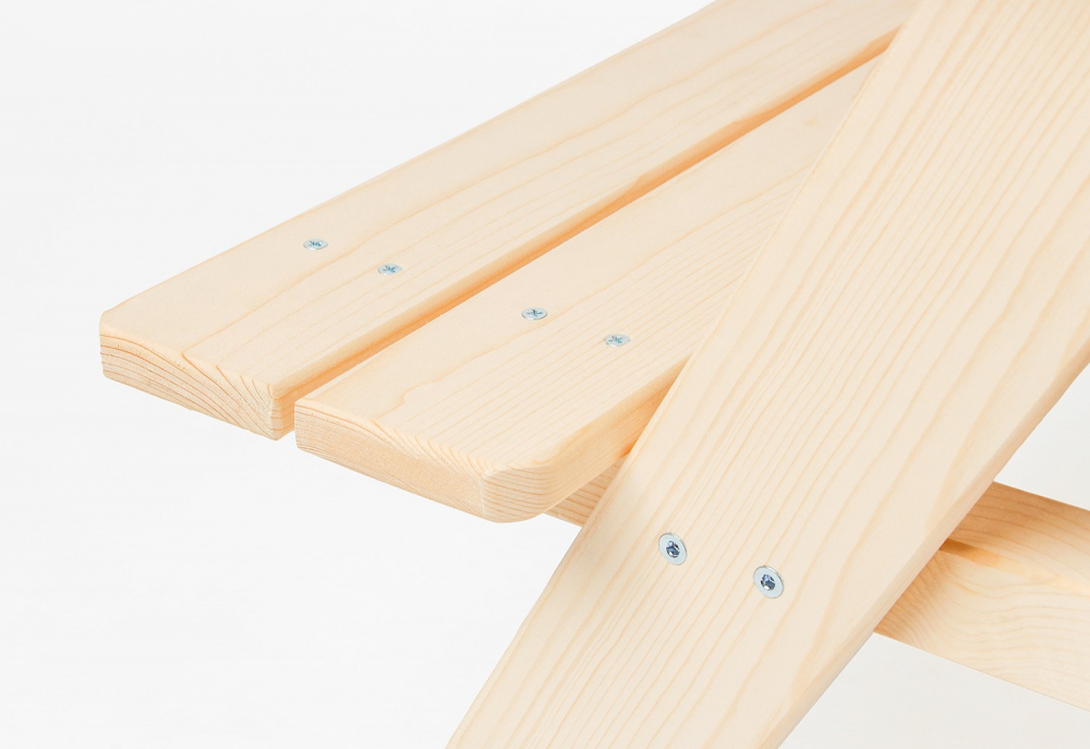 Ensemble Table-Bancs Pinolino Nicki - Naturel