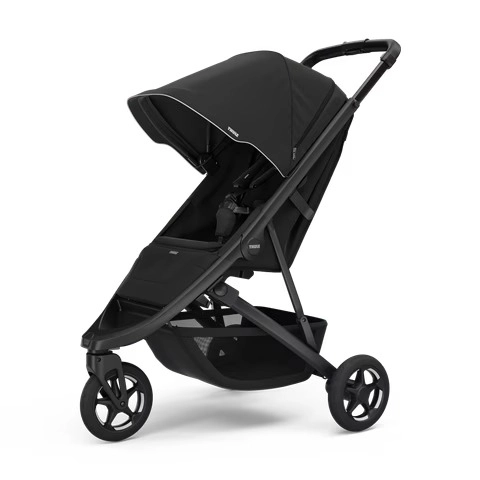 Poussette Spring - Thule - Rose Brume sur Noir