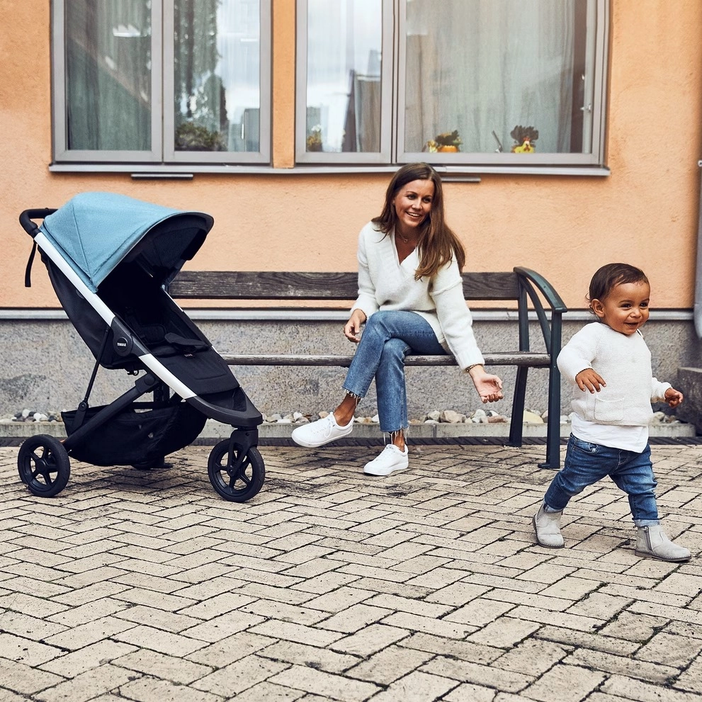 Poussette Urbaine Spring - Thule - Bleu Majolique
