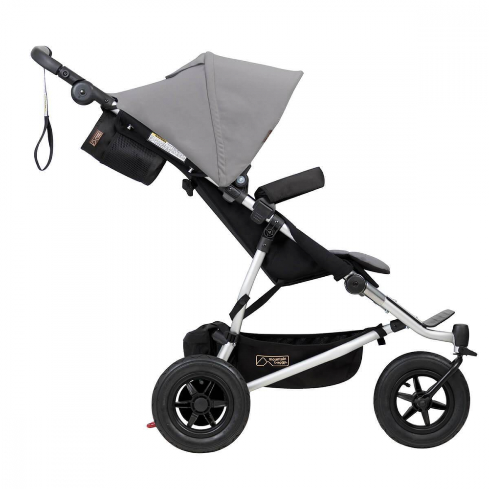Poussette Double Mountain Buggy Duet V3.2 - Silver + 2 Cocoon V2
