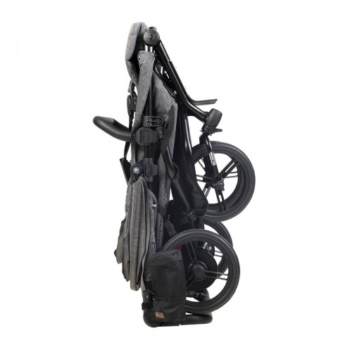 Poussette Double Mountain Buggy Duet V3.2 Luxury Edition - Herrigbone + 2 Cocoon V2