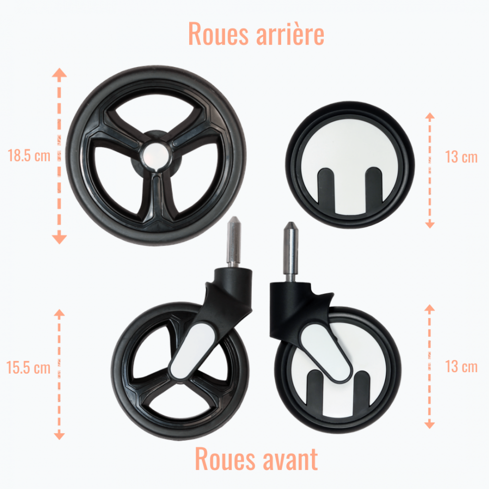 Roues tous chemins SQUIZZ
