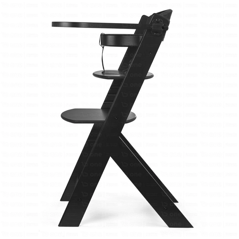 Chaise haute avec coussin ENOCK - Kinderkraft - noir