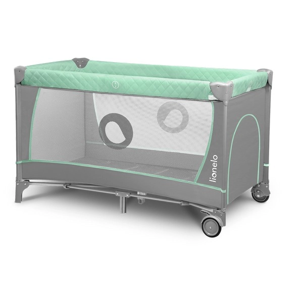 Lit Parapluie Lionelo Flower - Turquoise