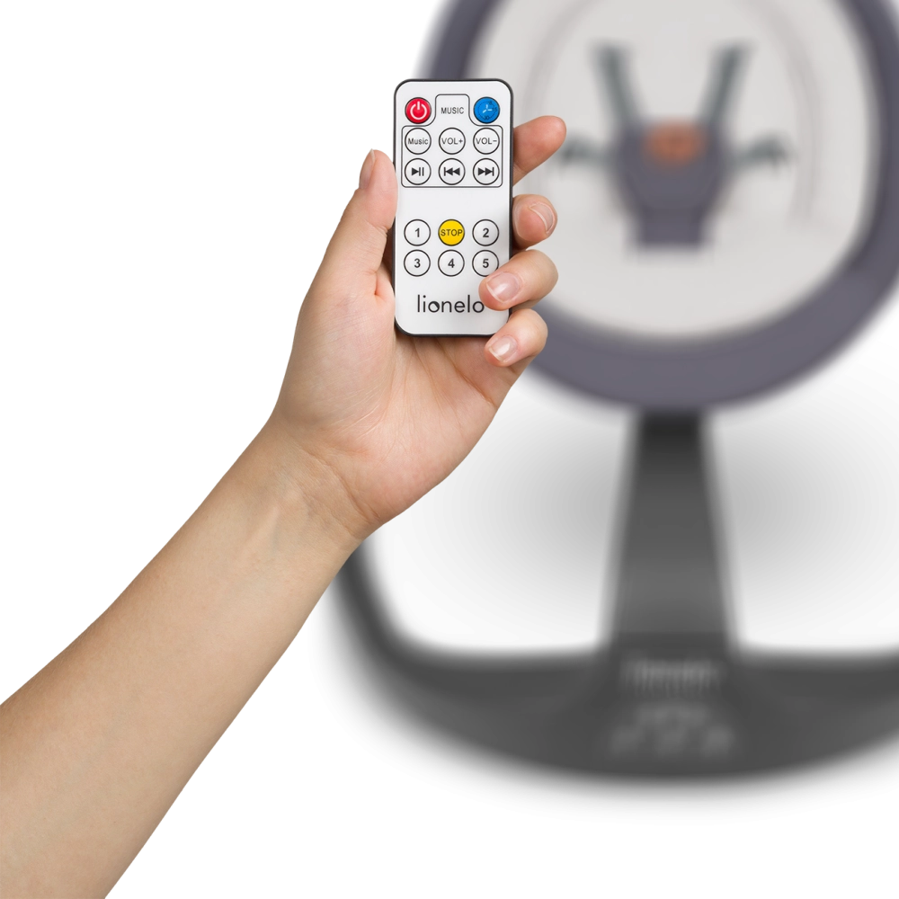 Balancelle Lionelo Rina - Grey Concrete