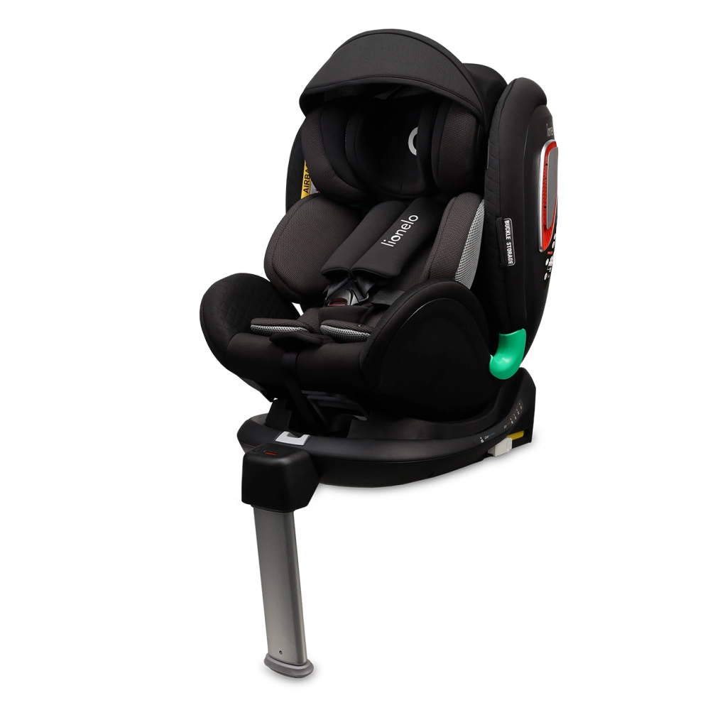 Siège Auto 40-105cm Lionelo Antoon Plus - Black Onyx