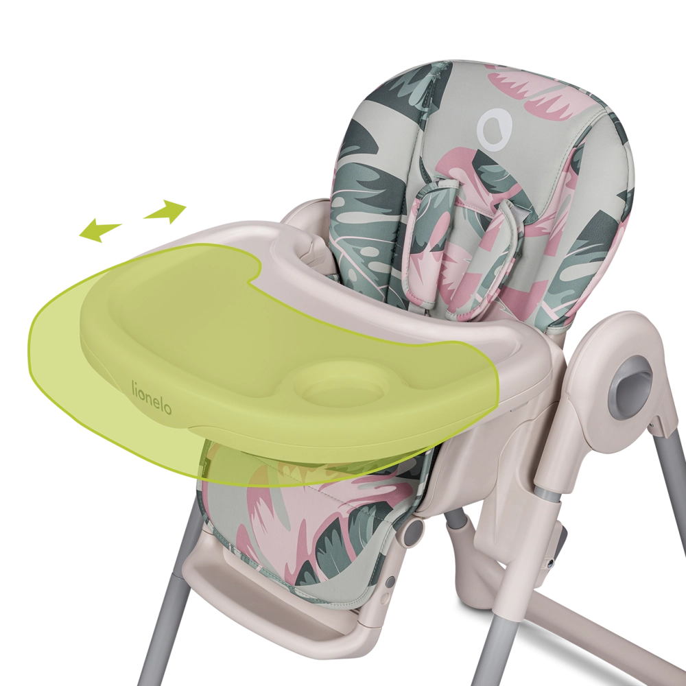 Chaise Haute Lionelo Zanna - Pink Bubblegum