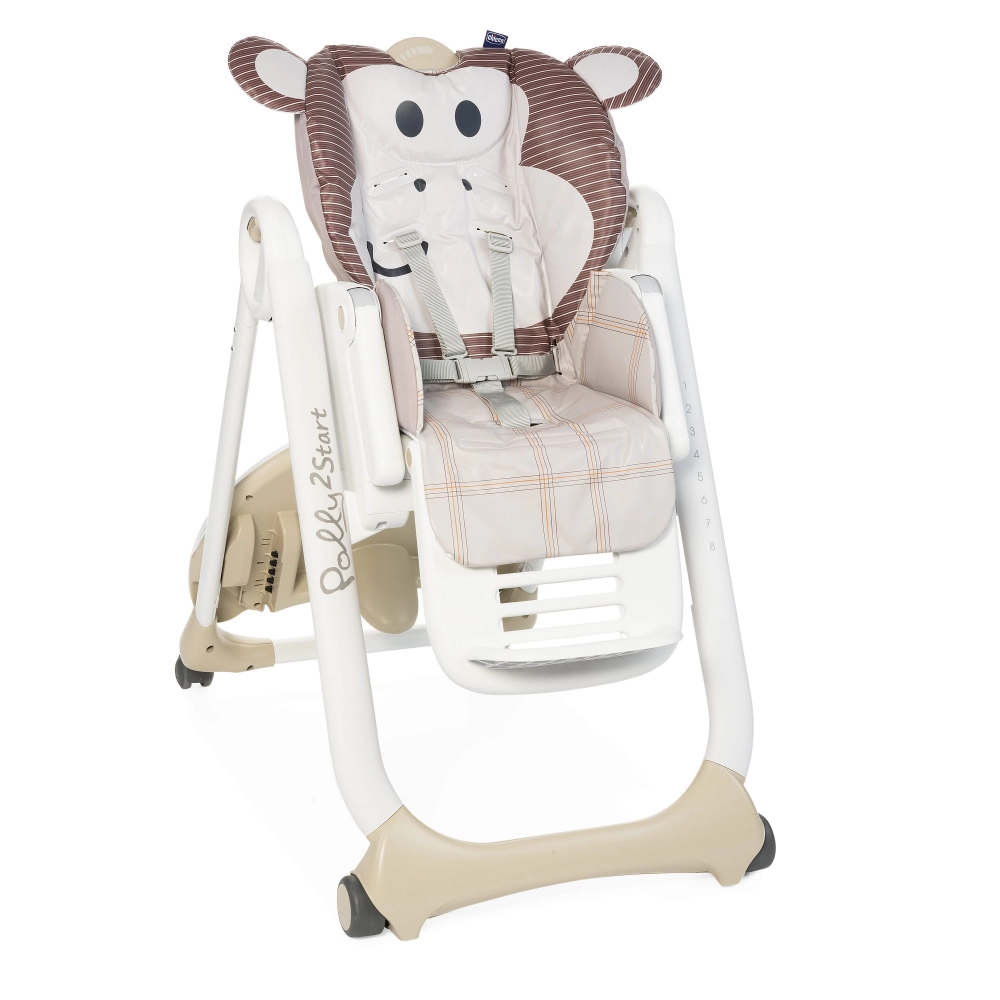 Chaise Haute Chicco Polly 2 Start - Monkey