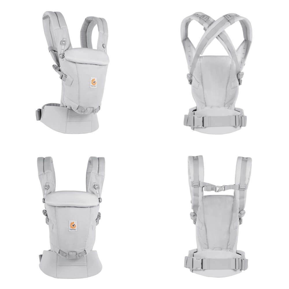 Porte-Bébé Ergobaby Adapt Soft Touch - Pearl Grey