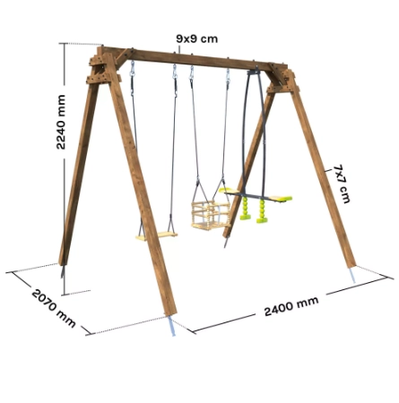 Balançoire Soulet - carre Pierre