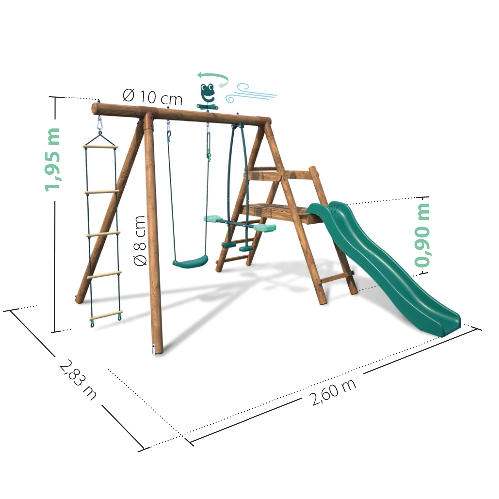 Balançoire / Station Soulet -  Murier